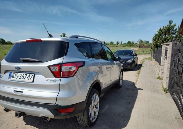 Ford Escape cena 85200 przebieg: 81100, rok produkcji 2019 z Ostróda małe 191